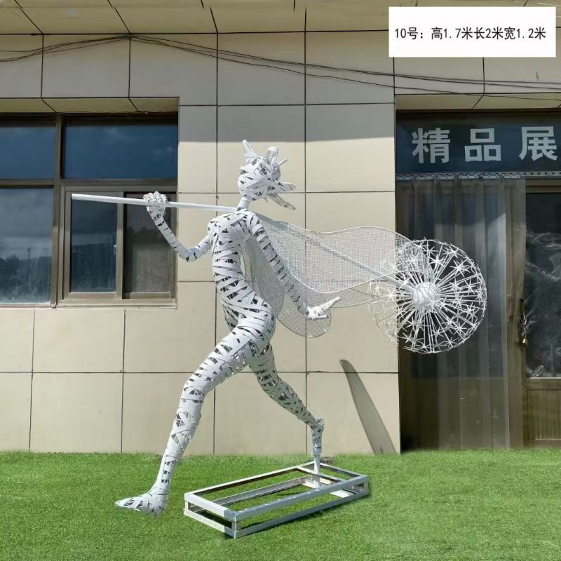 景观小精灵雕塑 镂空卡通雕塑 商业街动漫雕塑 景观小精灵雕塑 镂空卡通雕塑 商业街动漫雕塑