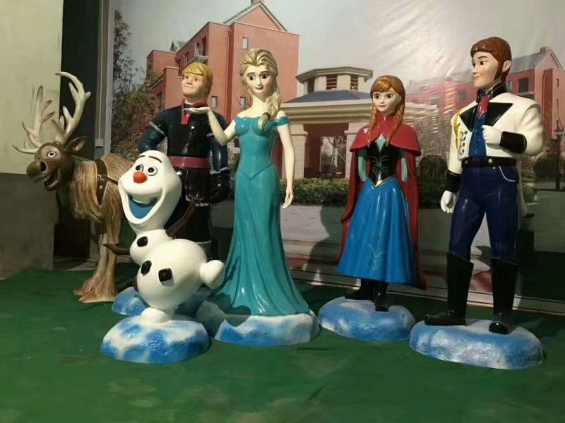 广场冰雪奇缘雕塑 公园卡通雕塑 抽象摆件 广场冰雪奇缘雕塑 公园卡通雕塑 抽象摆件