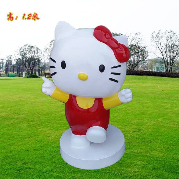 店门口机器猫雕塑 创意景观雕塑 卡通摆件 店门口机器猫雕塑 创意景观雕塑 卡通摆件