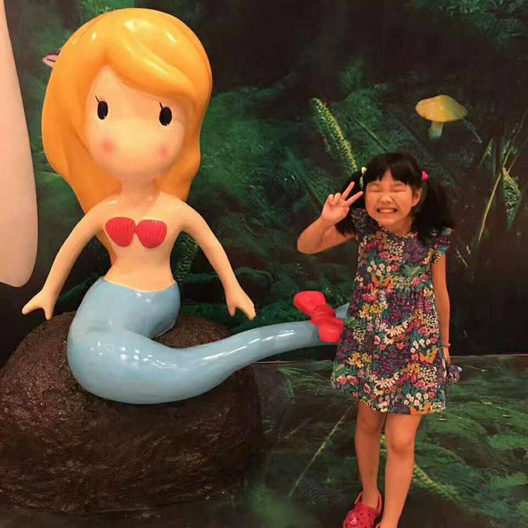 公园美人鱼雕塑 户外景观雕塑 抽象动漫雕塑 公园美人鱼雕塑 户外景观雕塑 抽象动漫雕塑