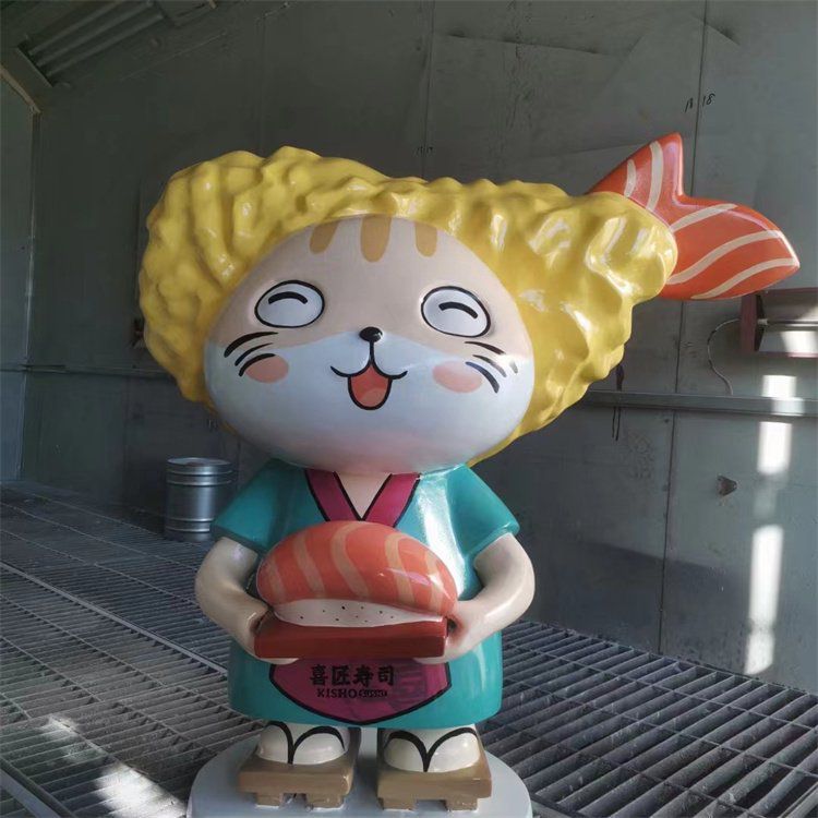 公仔雕塑 庭院卡通雕塑 彩绘摆件 公仔雕塑 庭院卡通雕塑 彩绘摆件