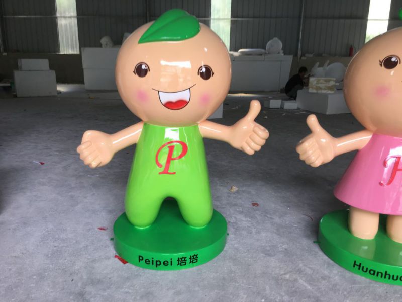 大型娃娃雕塑 商业街广场雕塑 彩绘摆件 大型娃娃雕塑 商业街广场雕塑 彩绘摆件