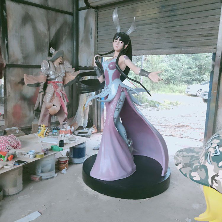 彩绘人物雕塑厂家,抽象设计理念,玻璃钢卡通动漫雕塑制作 彩绘人物雕塑厂家,抽象设计理念,玻璃钢卡通动漫雕塑制作